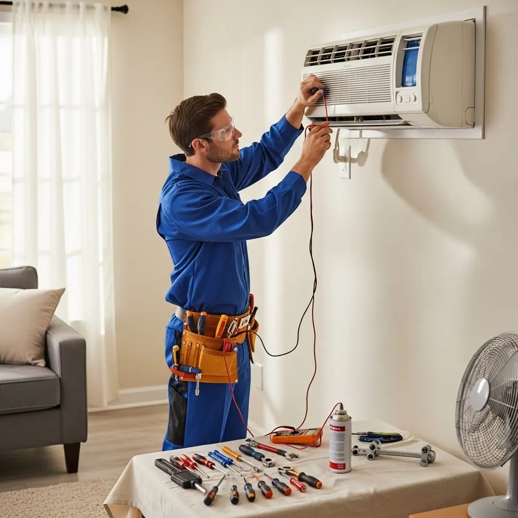 Turgutlu Teka Teka klima gaz dolumu ve bakım – Enerji verimliliği artırıldı. - Teknik servis örneği